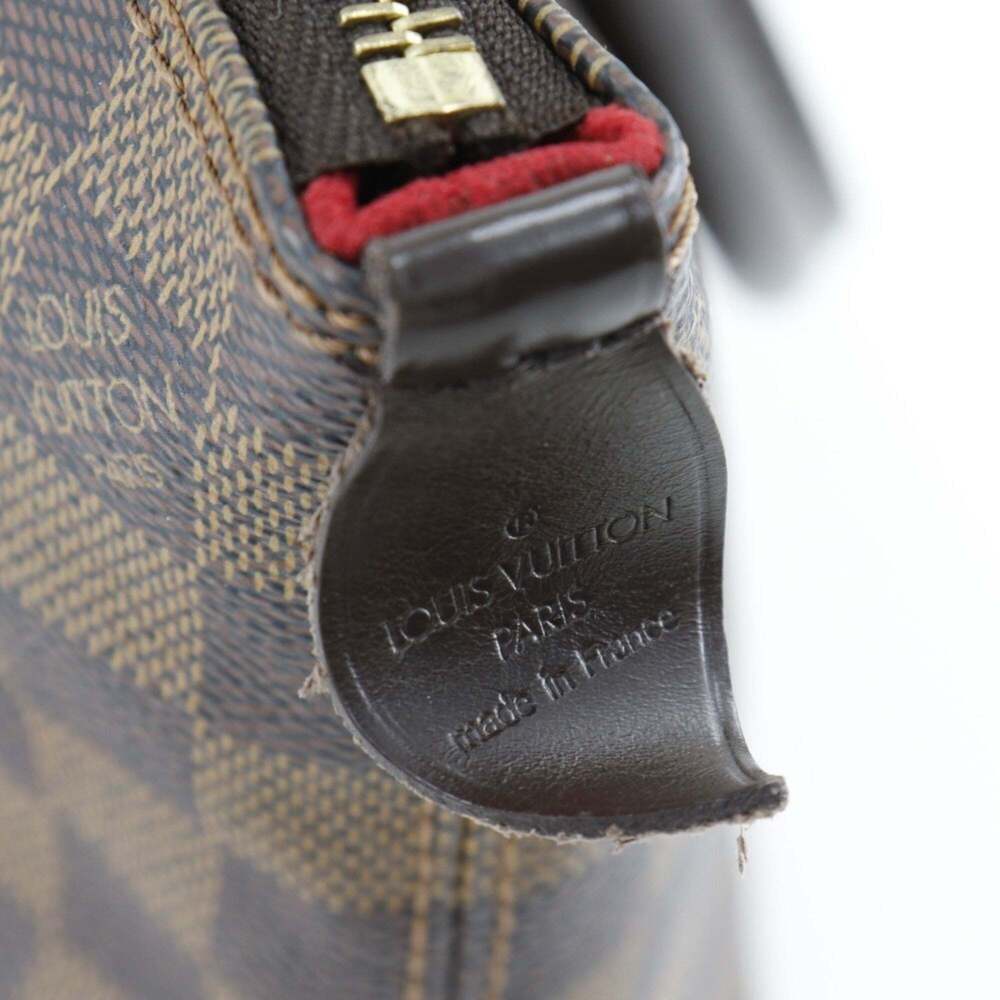 LOUIS VUITTON Brown Damier Canvas Tote Bag - Picture 8 of 10